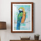 Island Parrot II - Premium Framed Print - Distressed Barnwood Frame - Ready to Hang