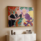 The Conversation, 1938 - Floater Framed Canvas Print