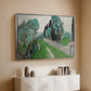 Landscape with Cypresses and Olive Trees near Nice, c. 1918 - Floater Framed Canvas Print