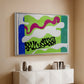The Lagoon (Le lagon), from Jazz, 1947 - Floater Framed Canvas Print