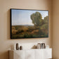 Souvenir of Roquemaure in the Gard, c. 1853 - Floater Framed Canvas Print