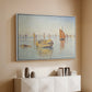 Concarneau, Quiet Morning, Opus 219, 1891 - Floater Framed Canvas Print