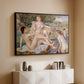 The Large Bathers, 1884-1887 - Floater Framed Canvas Print