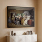 The Maternity Room (Scene from "Barselstuen"), 1845 - Floater Framed Canvas Print
