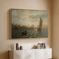 View from the Oslofjord, 1866 - Floater Framed Canvas Print