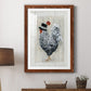 Sunday Best Rooster - Premium Framed Print - Distressed Barnwood Frame - Ready to Hang