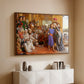 The Finding of the Saviour in the Temple, 1854-1860 - Floater Framed Canvas Print
