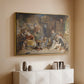 Highland Hospitality, 1832 - Floater Framed Canvas Print