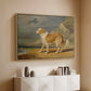 Rough-Coated Collie, 1809 - Floater Framed Canvas Print