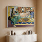 Odalisques Playing Checkers (Odalisques jouant aux dames), 1928 - Floater Framed Canvas Print