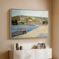 The Riverbank, Les Andelys, 1886 - Floater Framed Canvas Print
