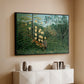 Fight Between a Tiger and a Buffalo, 1908 - Floater Framed Canvas Print