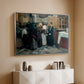 Kissing the Relic, 1893 - Floater Framed Canvas Print