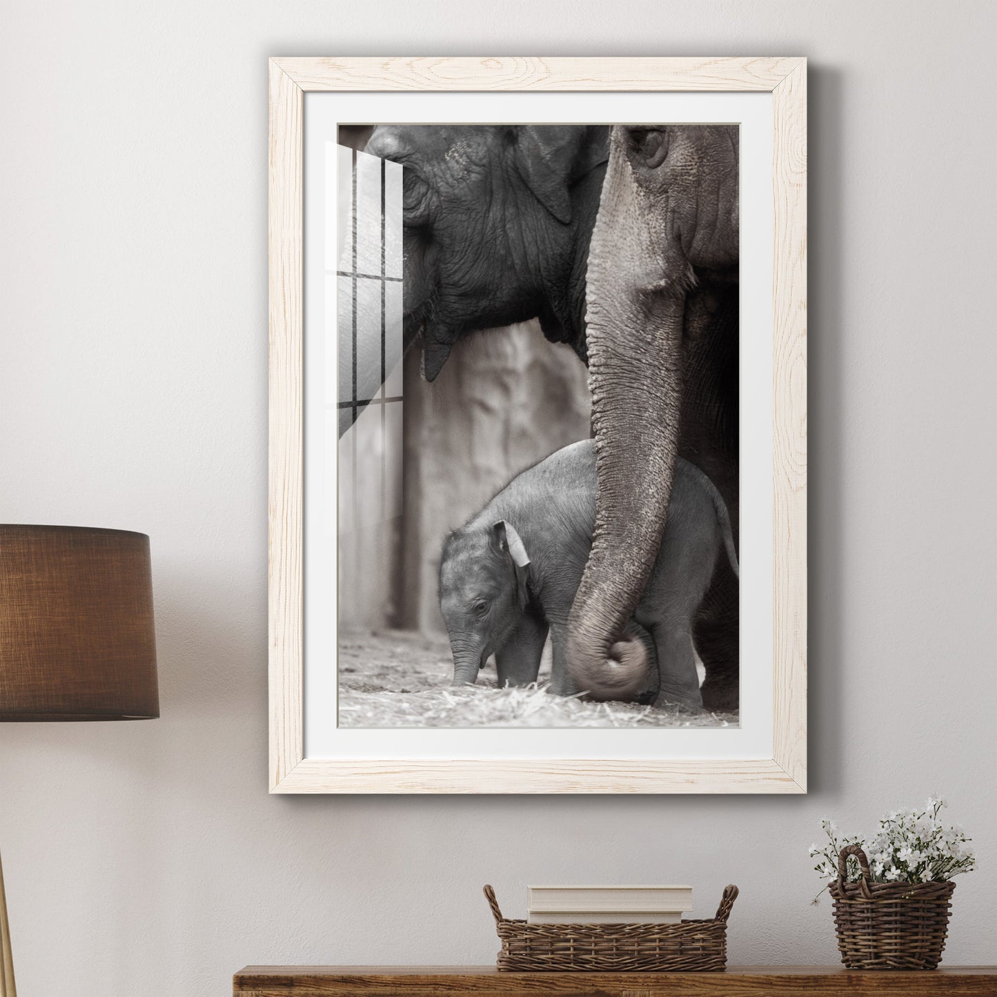 Family Moment - Premium Framed Print - Distressed Barnwood Frame - Ready to Hang