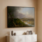View from Mount Holyoke, Northampton, Massachusetts, after a Thunderstorm (Oxbow), 1836 - Floater Framed Canvas Print