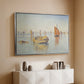 Concarneau, Quiet Morning, Opus 219, 1891 - Floater Framed Canvas Print