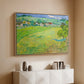 Les Vessenots in Auvers, 1890 - Floater Framed Canvas Print