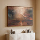 Vesuvius in Eruption, c. 1817 - Floater Framed Canvas Print