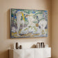Bathing Women, 1910 - Floater Framed Canvas Print