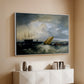 Sheerness as Seen from the Nore, 1808 - Floater Framed Canvas Print