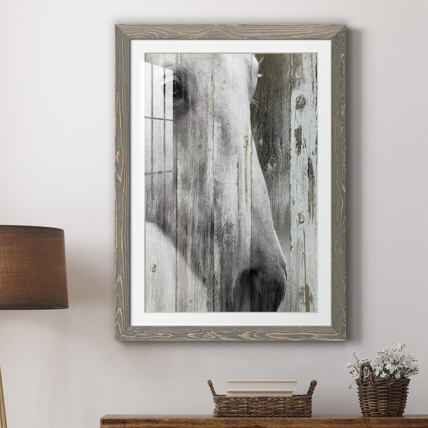 Contemplation - Premium Framed Print - Distressed Barnwood Frame - Ready to Hang