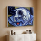 Cat Playing with a Ball, 1945-1950 - Floater Framed Canvas Print