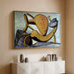 Cat and Big Fish, c. 1931 - Floater Framed Canvas Print
