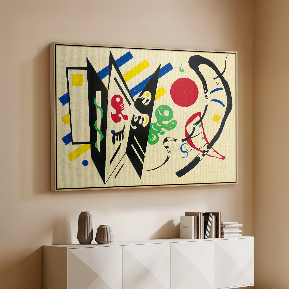 Reciprocity (Réciproque), 1935 - Floater Framed Canvas Print