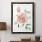 Rose Contour - Barnwood Framed Art Print