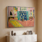 The Pink Studio (L'Atelier Rose), 1911 - Floater Framed Canvas Print