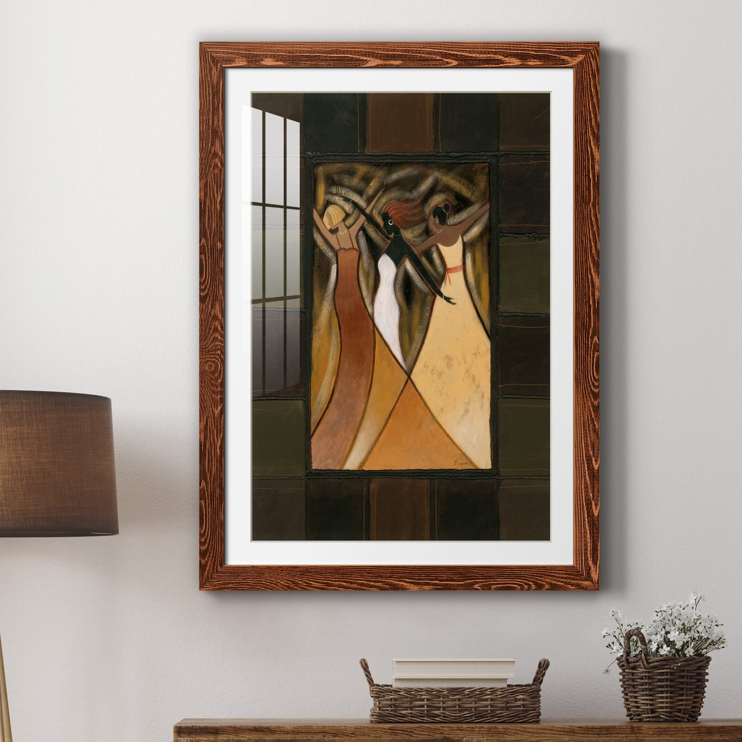 Divine Grace II - Premium Framed Print - Distressed Barnwood Frame - Ready to Hang