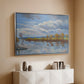The Banks of the River Seine, 1893 - Floater Framed Canvas Print