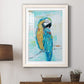 Island Parrot I - Premium Framed Print - Distressed Barnwood Frame - Ready to Hang