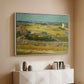 The Harvest, 1888 - Floater Framed Canvas Print