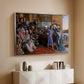The Finding of the Saviour in the Temple, 1854-1860 - Floater Framed Canvas Print