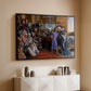 The Finding of the Saviour in the Temple, 1854-1860 - Floater Framed Canvas Print