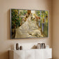 Sewing the Sail, 1896 - Floater Framed Canvas Print