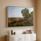 Souvenir of Roquemaure in the Gard, c. 1853 - Floater Framed Canvas Print