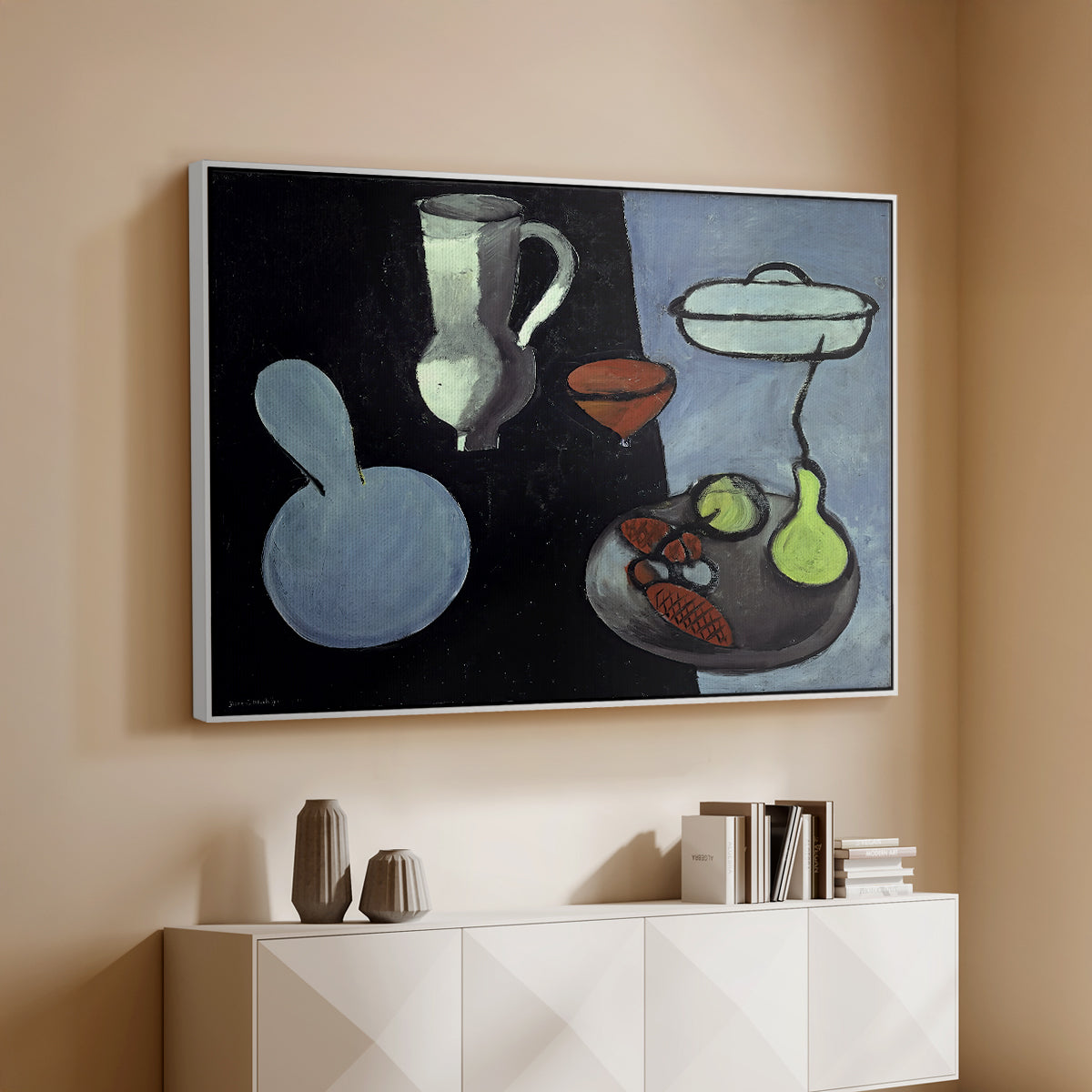 The Gourds (Les coloquintes), 1916 - Floater Framed Canvas Print
