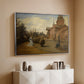 The Country House of Gustave Coûteaux, 1871 - Floater Framed Canvas Print