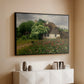 Farmhouse with Meadow Flowers, 1909 - Floater Framed Canvas Print