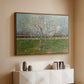 Orchard in Blossom (Plum Trees), 1888 - Floater Framed Canvas Print