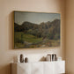 Landscape at Ljan, 1858 - Floater Framed Canvas Print