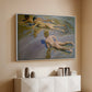 Boys on the Beach, 1910 - Floater Framed Canvas Print