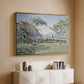 Comblat-le-Château, the Meadow, Opus 161, 1887 - Floater Framed Canvas Print