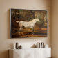 Grey Arabian Stallion, Property of Sir Watkin Williams-Wynn, c. 1817 - Floater Framed Canvas Print