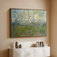 The Pink Orchard, 1888 - Floater Framed Canvas Print