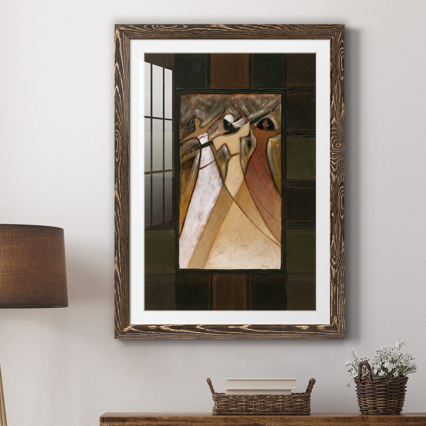 Divine Grace I - Premium Framed Print - Distressed Barnwood Frame - Ready to Hang