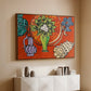 Still Life with a Magnolia (Nature morte au magnolia), 1941 - Floater Framed Canvas Print