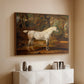 Grey Arabian Stallion, Property of Sir Watkin Williams-Wynn, c. 1817 - Floater Framed Canvas Print